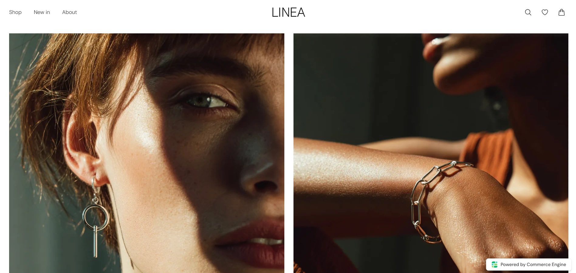 Linea storefront preview